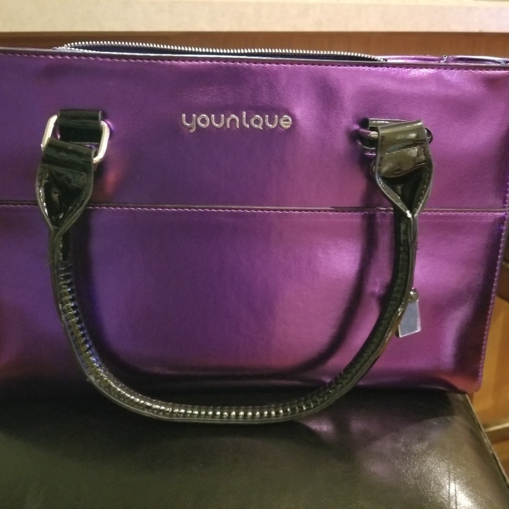 Younique purple purse